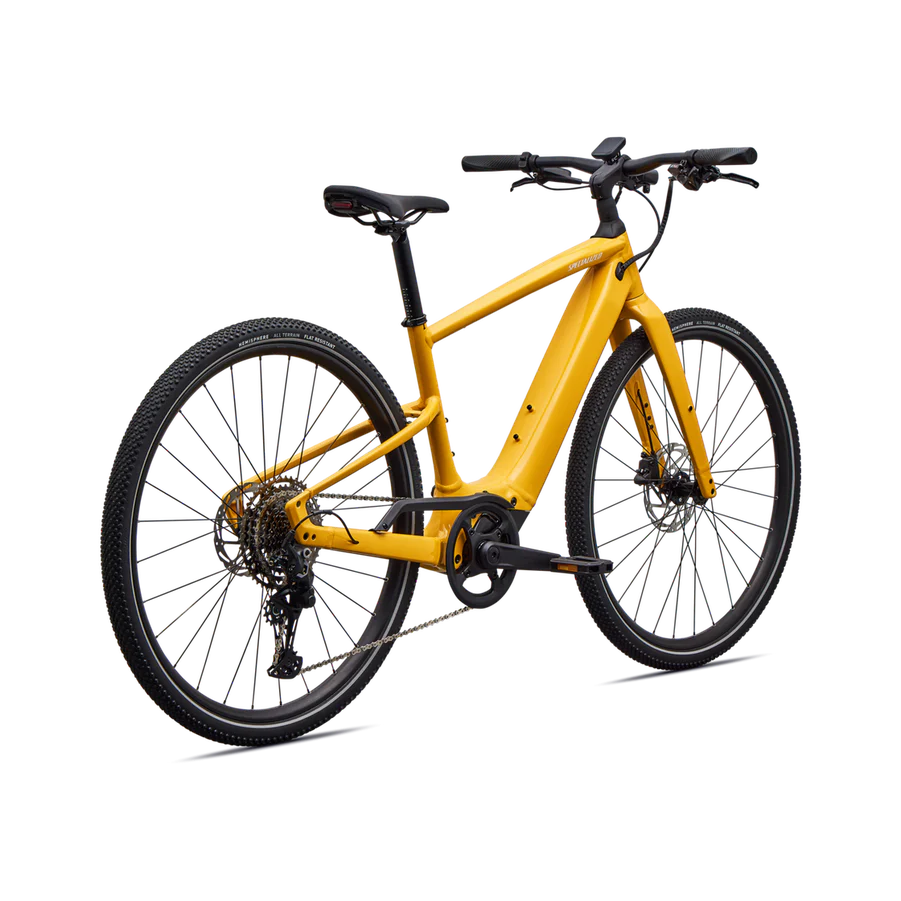SPECIALIZED Turbo Vado SL 2 4.0 Ebike - GLOSS BRASSY YELLOW / METALLIC WHITE SILVER FROST REFLECTIVE - Image 3