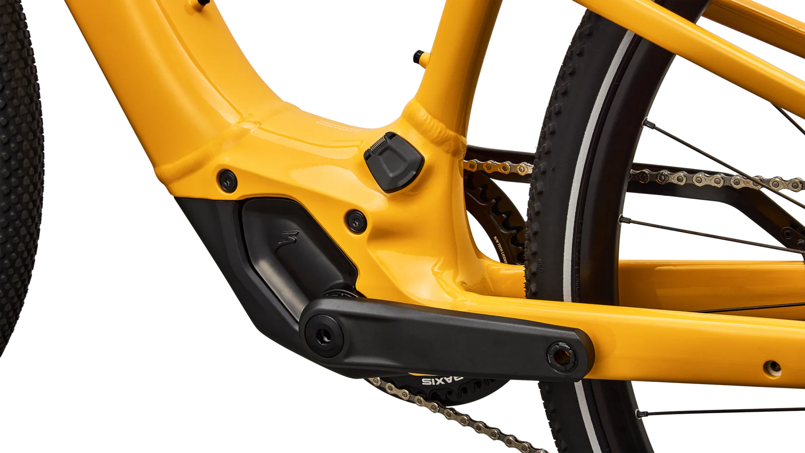 SPECIALIZED Turbo Vado SL 2 4.0 Ebike - GLOSS BRASSY YELLOW / METALLIC WHITE SILVER FROST REFLECTIVE - Image 7