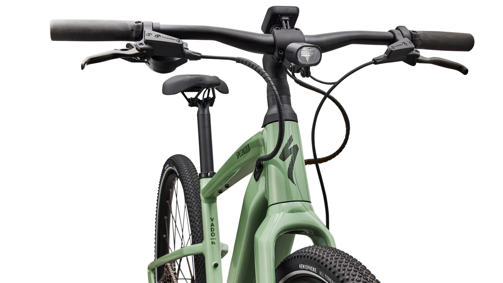 SPECIALIZED Turbo Vado SL 2 4.0 Ebike - GLOSS PISTACHIO / OAK GREEN METALLIC FROST REFLECTIVE - Image 5