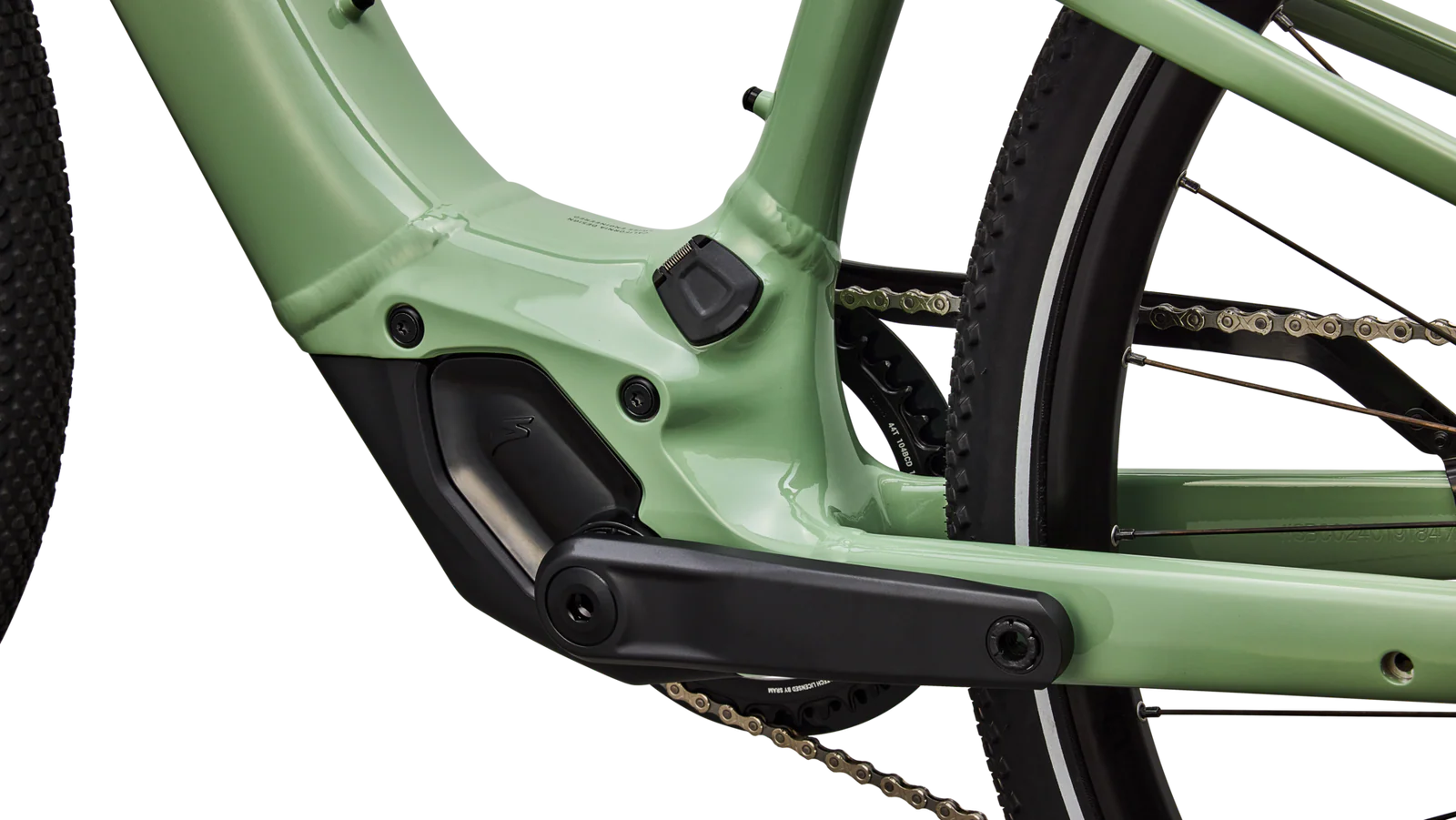 SPECIALIZED Turbo Vado SL 2 4.0 Ebike - GLOSS PISTACHIO / OAK GREEN METALLIC FROST REFLECTIVE - Image 7