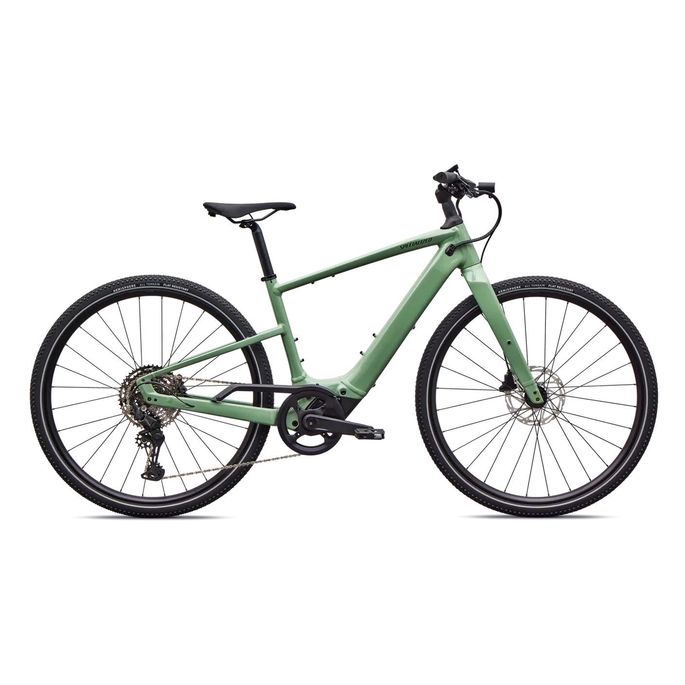 SPECIALIZED Turbo Vado SL 2 4.0 Ebike - GLOSS PISTACHIO / OAK GREEN METALLIC FROST REFLECTIVE - Image 8