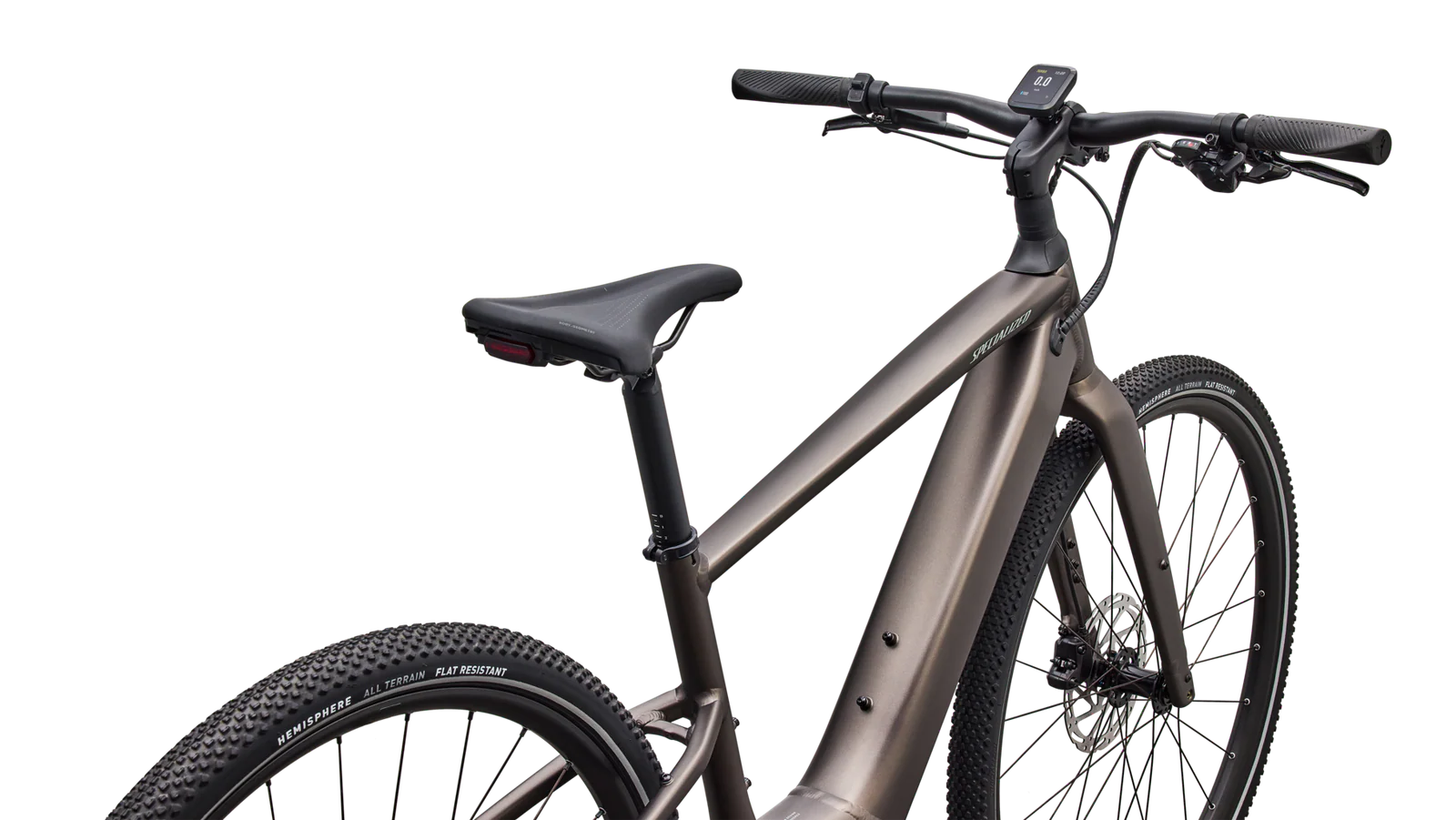 SPECIALIZED Turbo Vado SL 2 4.0 Ebike - SATIN GUN METAL / AGAVE GREY FROST REFLECTIVE - Image 4