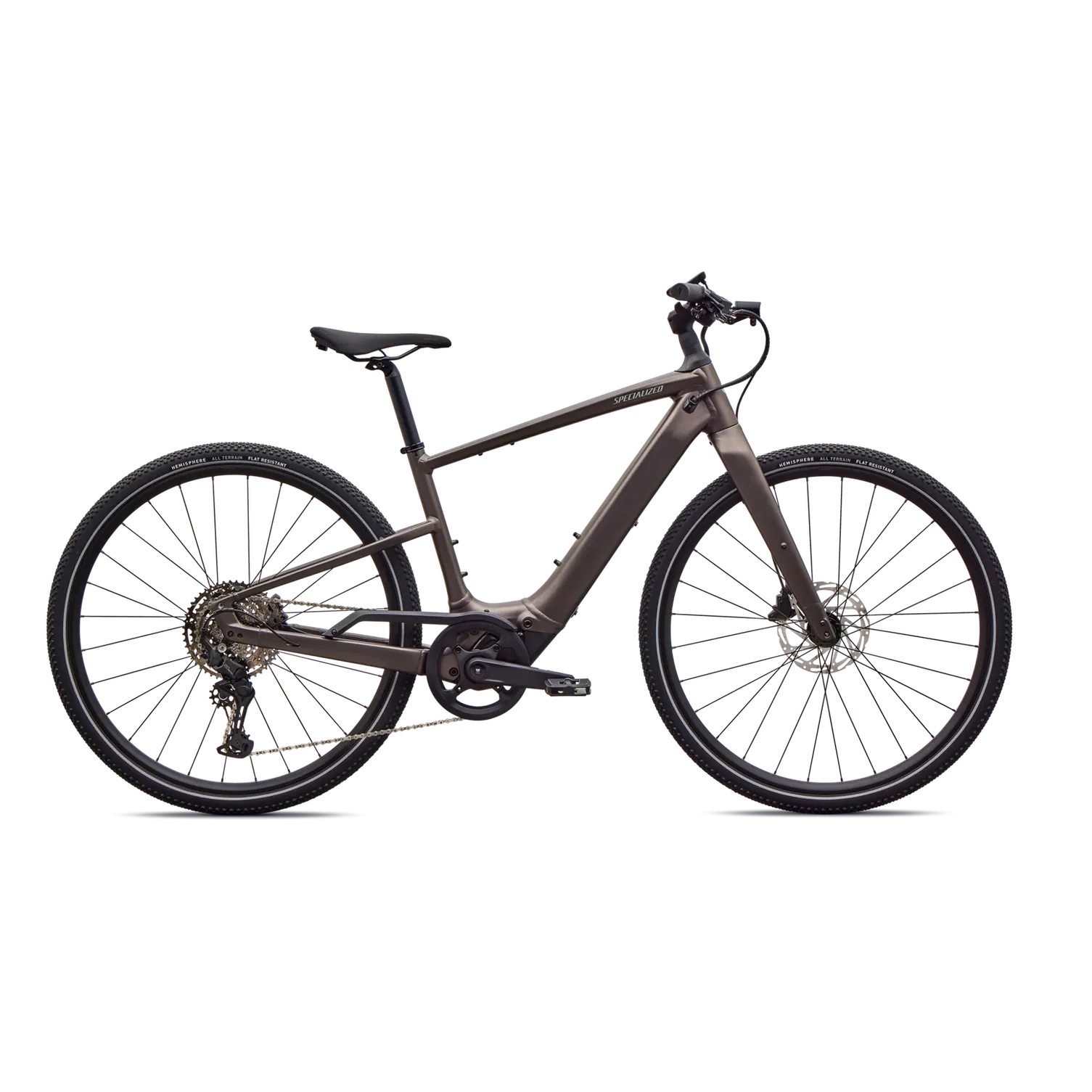 SPECIALIZED Turbo Vado SL 2 4.0 Ebike - SATIN GUN METAL / AGAVE GREY FROST REFLECTIVE - Image 8