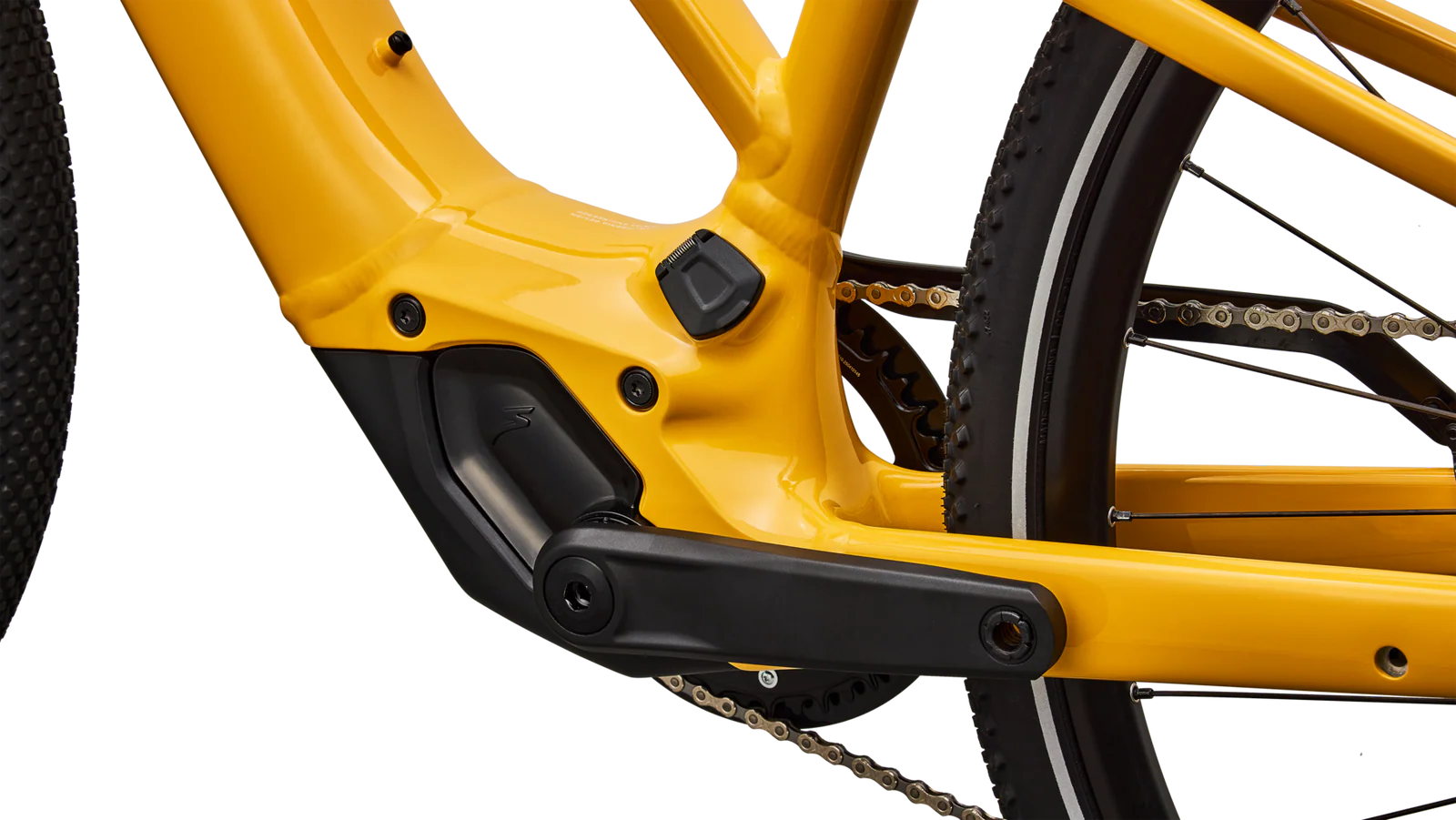 SPECIALIZED Turbo Vado SL 2 4.0 Step Through Ebike - GLOSS BRASSY YELLOW / METALLIC WHITE SILVER FROST REFLECTIVE - Image 7
