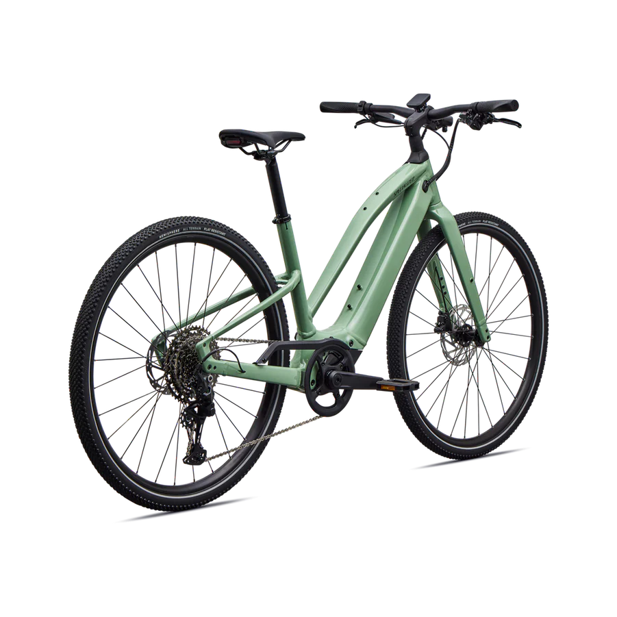 SPECIALIZED Turbo Vado SL 2 4.0 Step Through Ebike - GLOSS PISTACHIO / OAK GREEN METALLIC FROST REFLECTIVE - Image 3