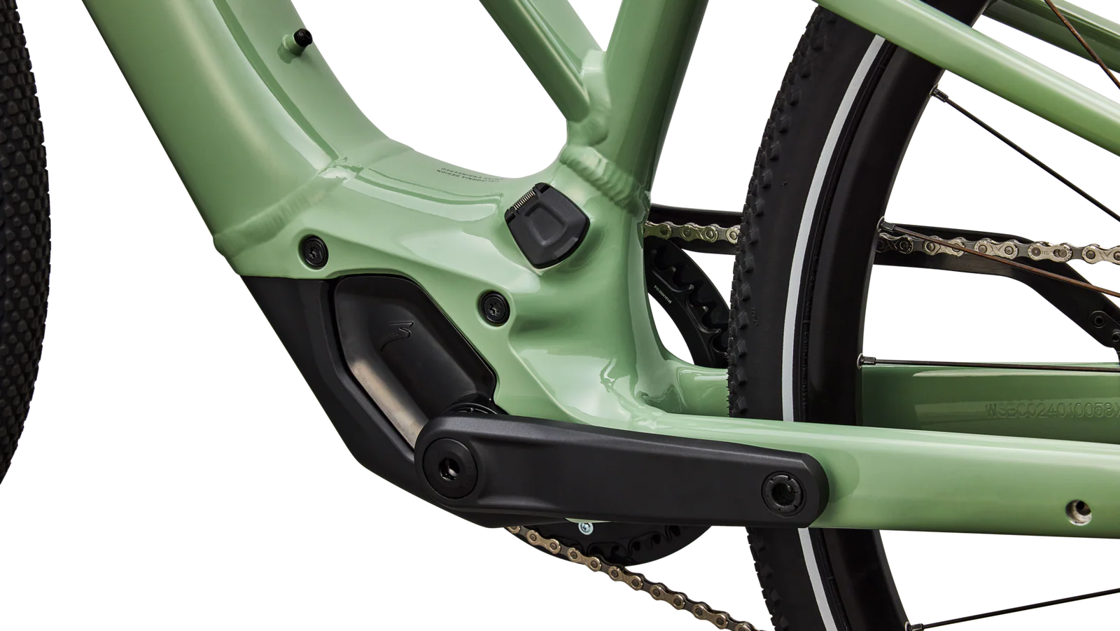 SPECIALIZED Turbo Vado SL 2 4.0 Step Through Ebike - GLOSS PISTACHIO / OAK GREEN METALLIC FROST REFLECTIVE - Image 7
