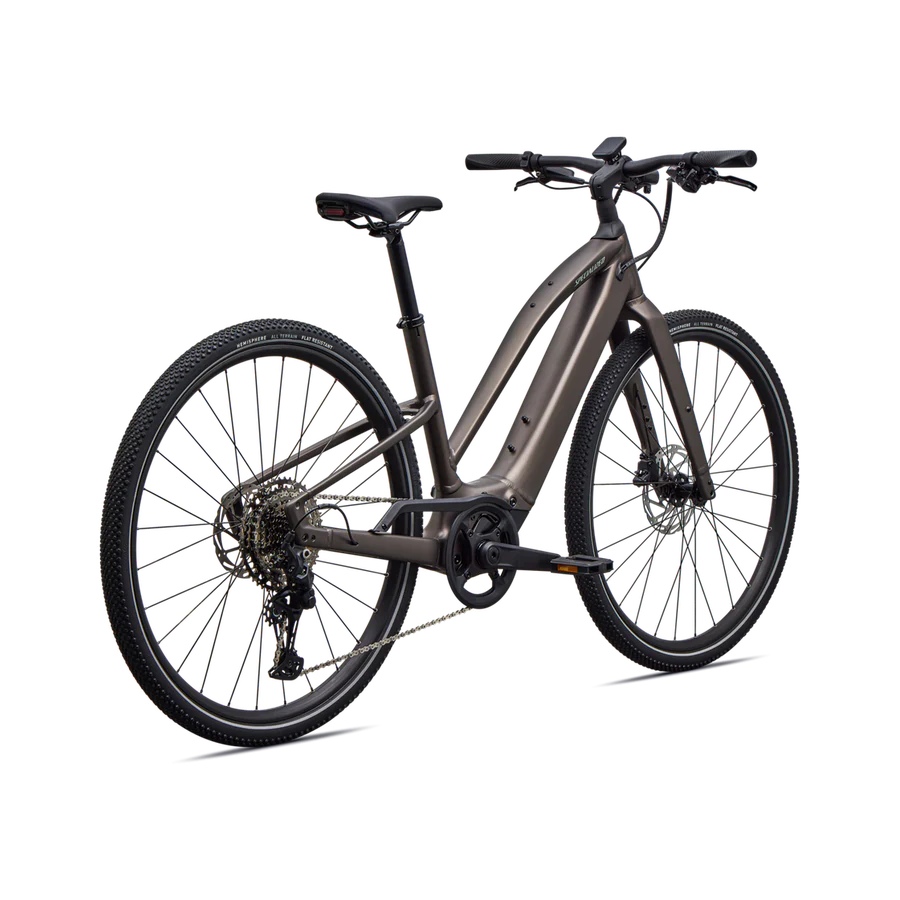 SPECIALIZED Turbo Vado SL 2 4.0 Step Through Ebike - SATIN GUN METAL / AGAVE GREY FROST REFLECTIVE - Image 3