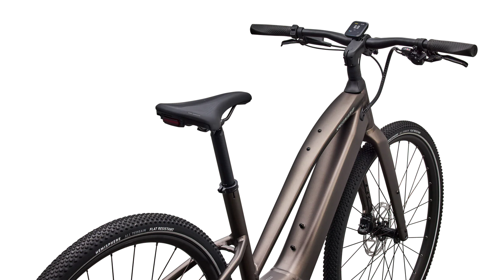 SPECIALIZED Turbo Vado SL 2 4.0 Step Through Ebike - SATIN GUN METAL / AGAVE GREY FROST REFLECTIVE - Image 4