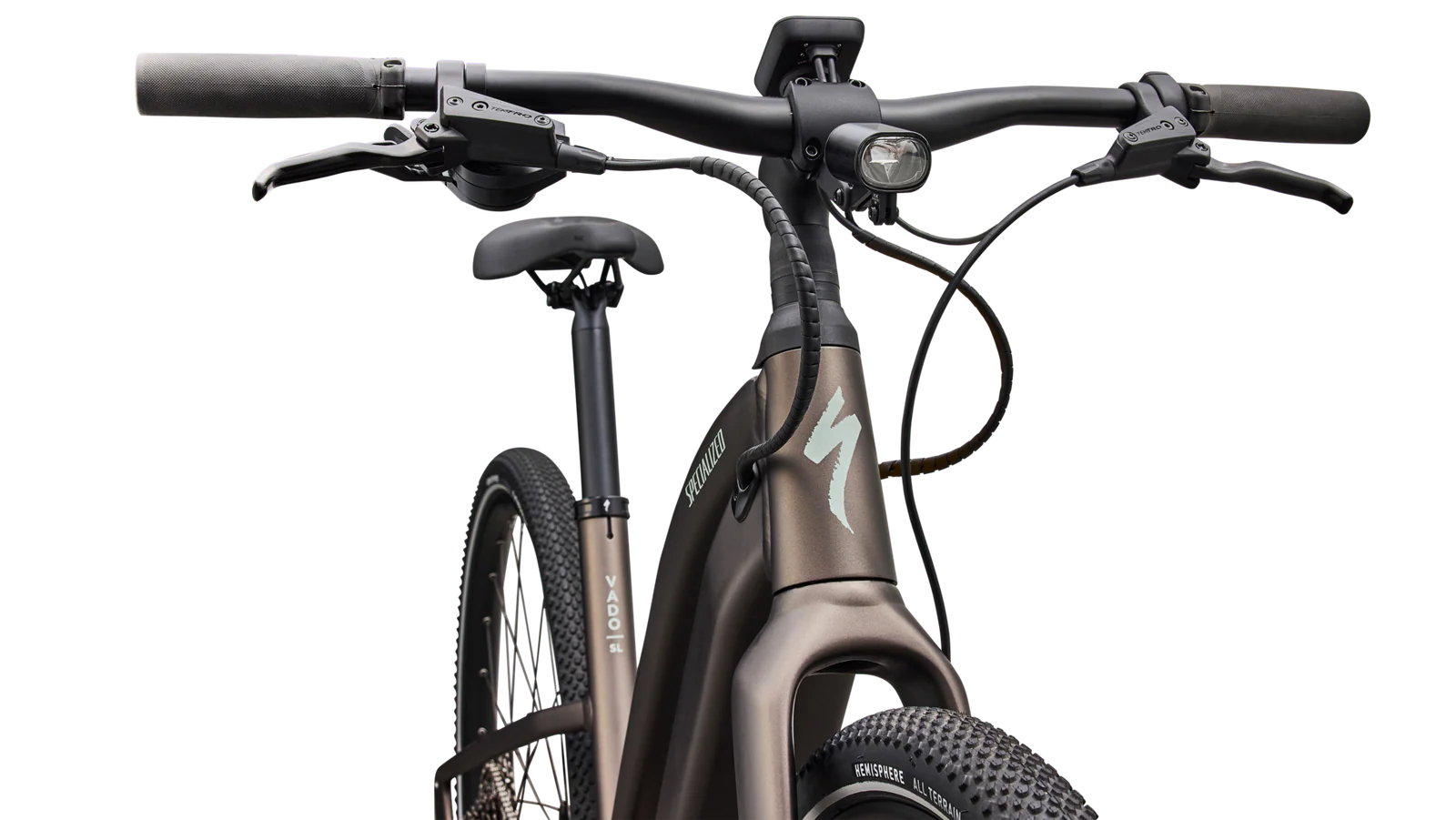 SPECIALIZED Turbo Vado SL 2 4.0 Step Through Ebike - SATIN GUN METAL / AGAVE GREY FROST REFLECTIVE - Image 5