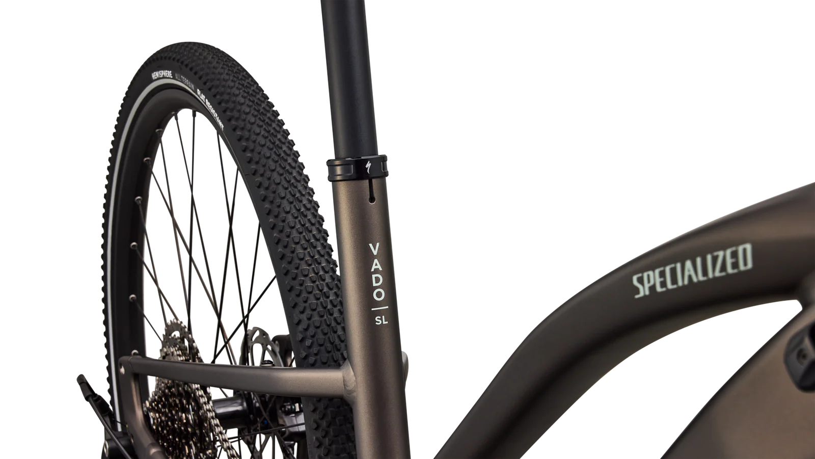 SPECIALIZED Turbo Vado SL 2 4.0 Step Through Ebike - SATIN GUN METAL / AGAVE GREY FROST REFLECTIVE - Image 6