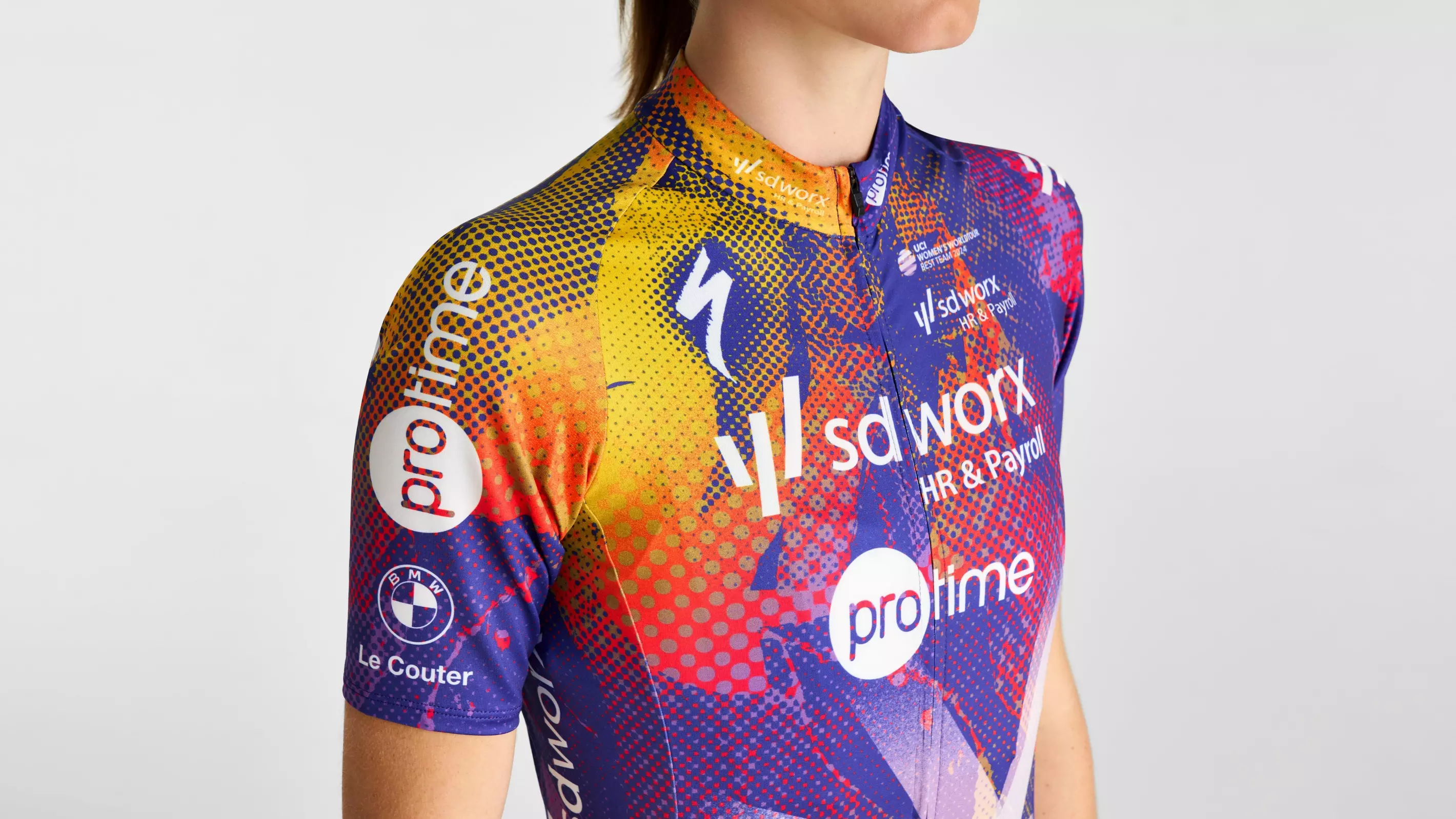 SPECIALIZED Foundation Graphic Women Cycling Jersey - Team Replica Sd Worx - Image 3
