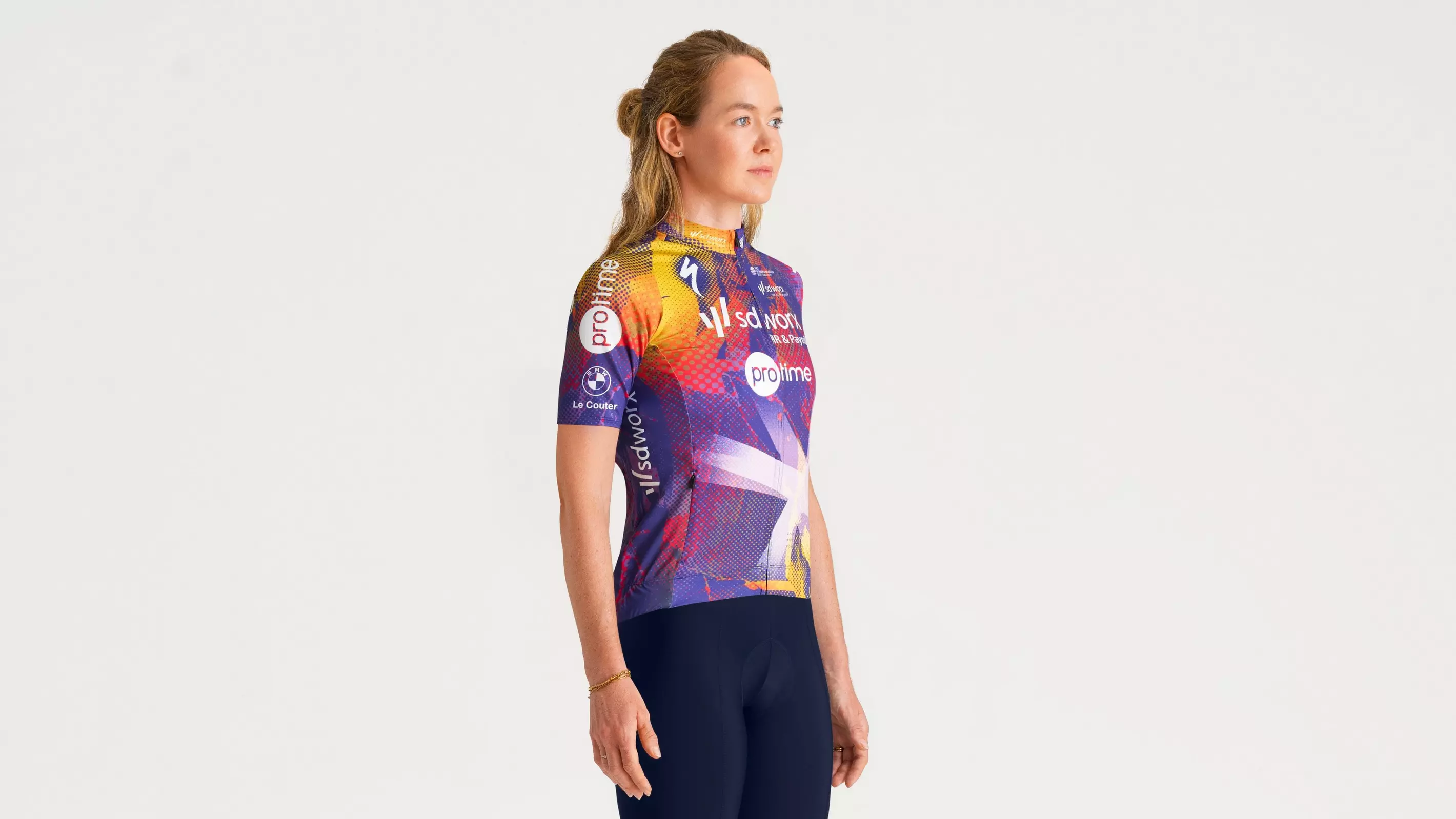 SPECIALIZED Foundation Graphic Women Cycling Jersey - Team Replica Sd Worx - Image 5