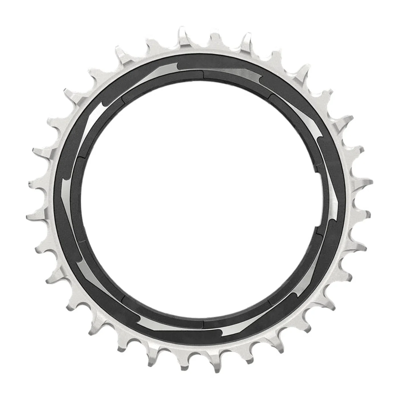 SRAM Chainring XX SL Eagle TType Transmission 34T 12s - Black/Silver