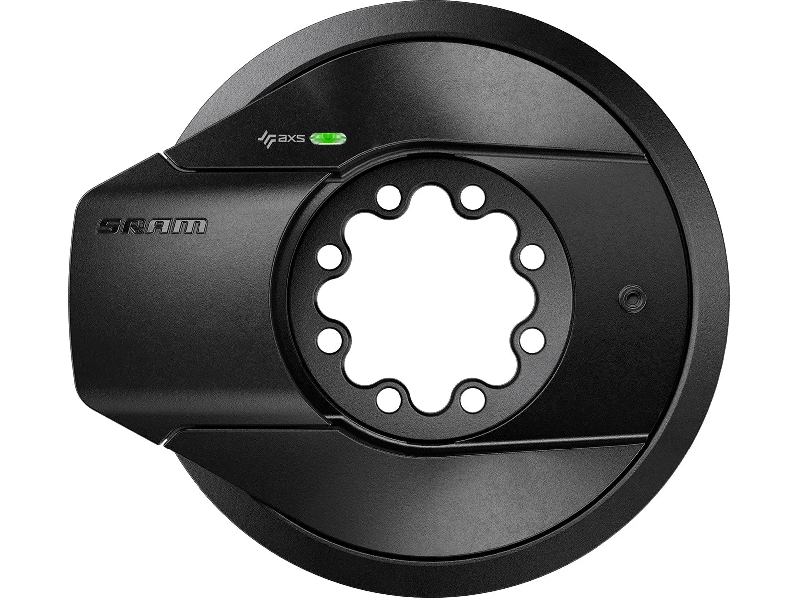 SRAM Force AXS E1 DUB power meter crankset Thread Mount 2x12speed  - Silver Rainbow - Image 4