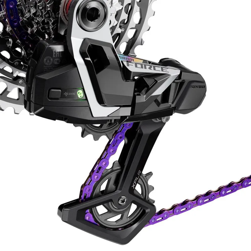 SRAM FORCE AXS XPLR E1 Rear Derailleur Full Mount UDH 13s 46T - Black (Battery Not Included) - Image 3