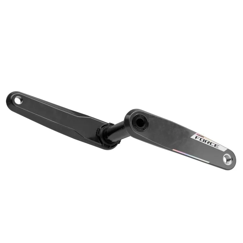 SRAM FORCE E1 AXS Crankarm Assembly DUB - Black/Silver - Image 2