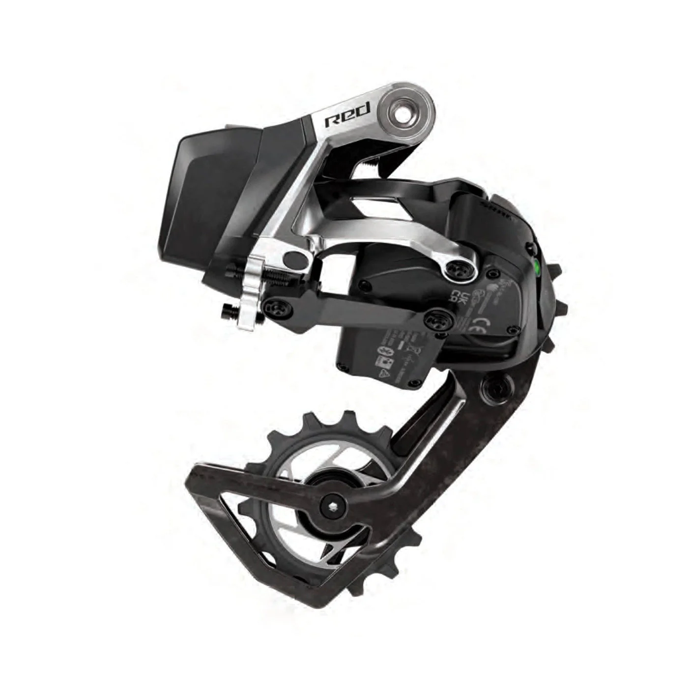SRAM Red E1 AXS 2024 Complete Groupset with Quarq Power Meter- Black/Silver - Image 5