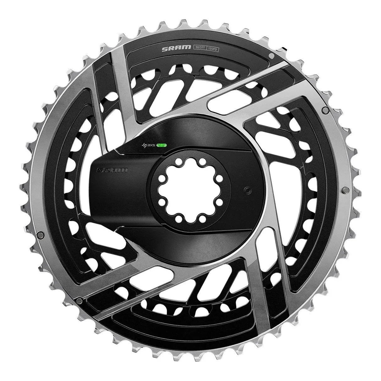 SRAM RED E1 AXS Crankset DUB Direct Mount QUARQ Power Meter - Carbon - Image 2