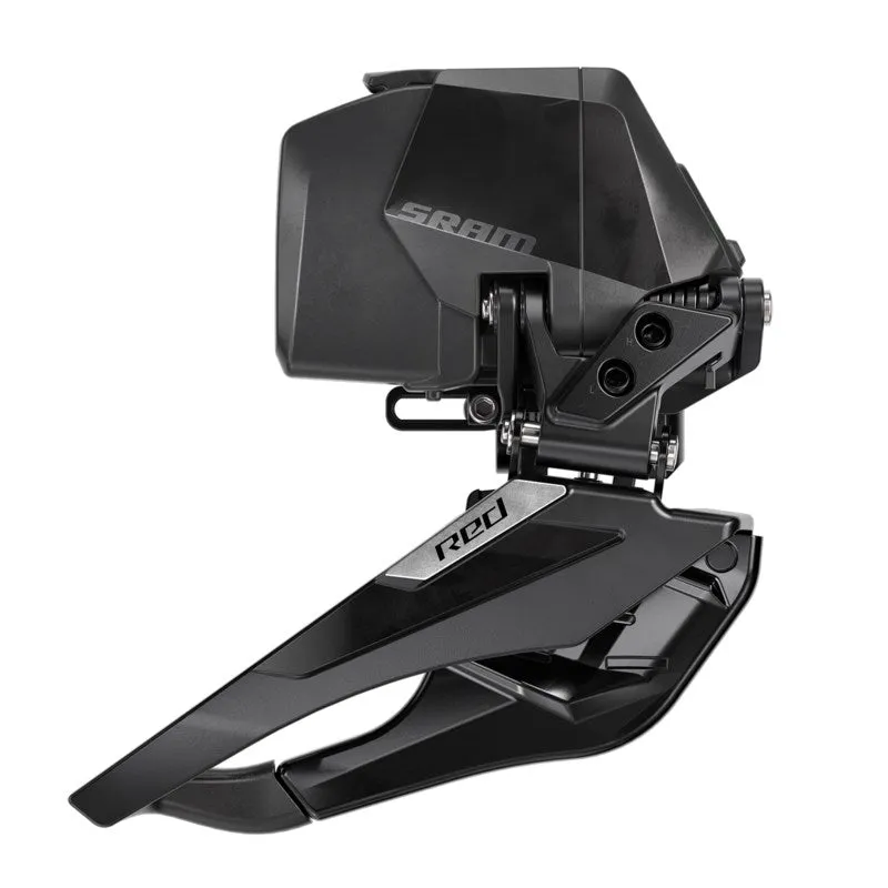 SRAM RED E1 AXS Front Derailleur Braze On 2x12 - Black (Battery not included)