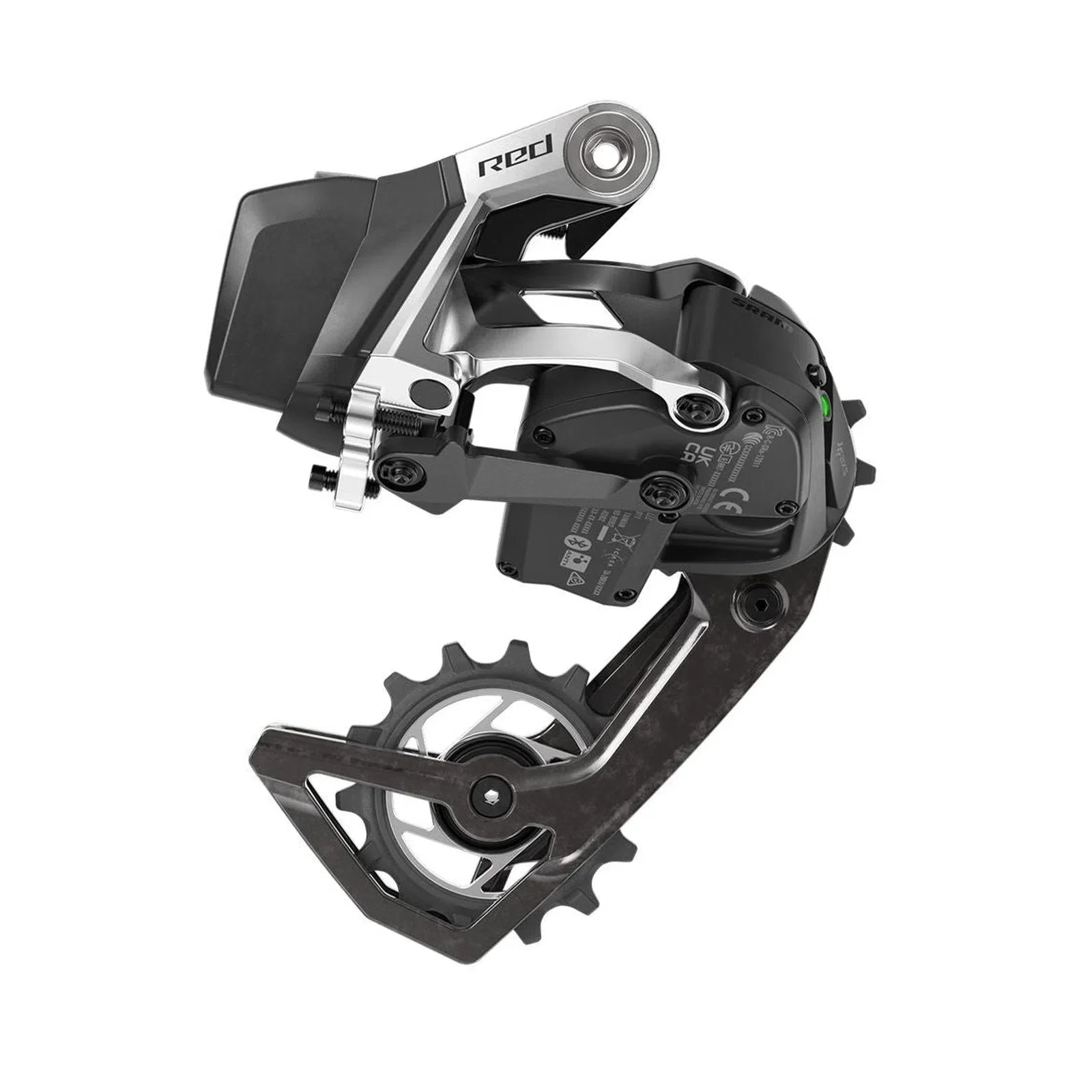 SRAM RED E1 AXS Rear Derailleur 2x12 36t - Black/Silver (battery not included)