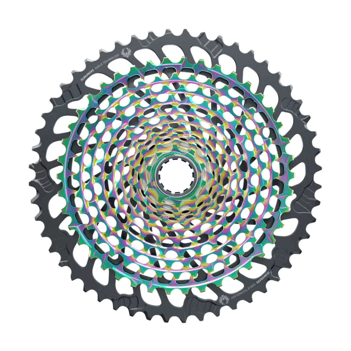 SRAM XX1 1x12s Cassette Eagle AM CS XG1299 - Rainbow