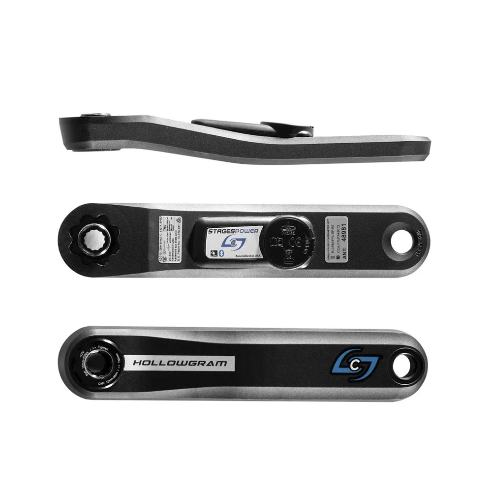 STAGES CYCLING Power Meter Left Crank Crannondale Si HG - Black