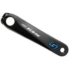 STAGES CYCLING Power Meter Left Crank Shimano 105 R7000 - Shadow Black - Image 2