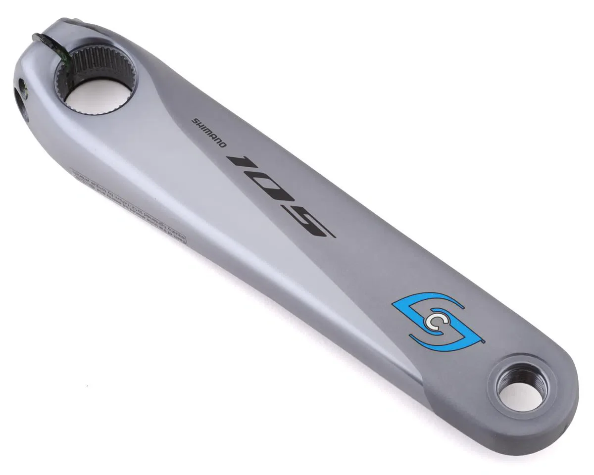 STAGES CYCLING Power Meter Left Crank Shimano 105 R7000 - Shadow Silver - Image 2