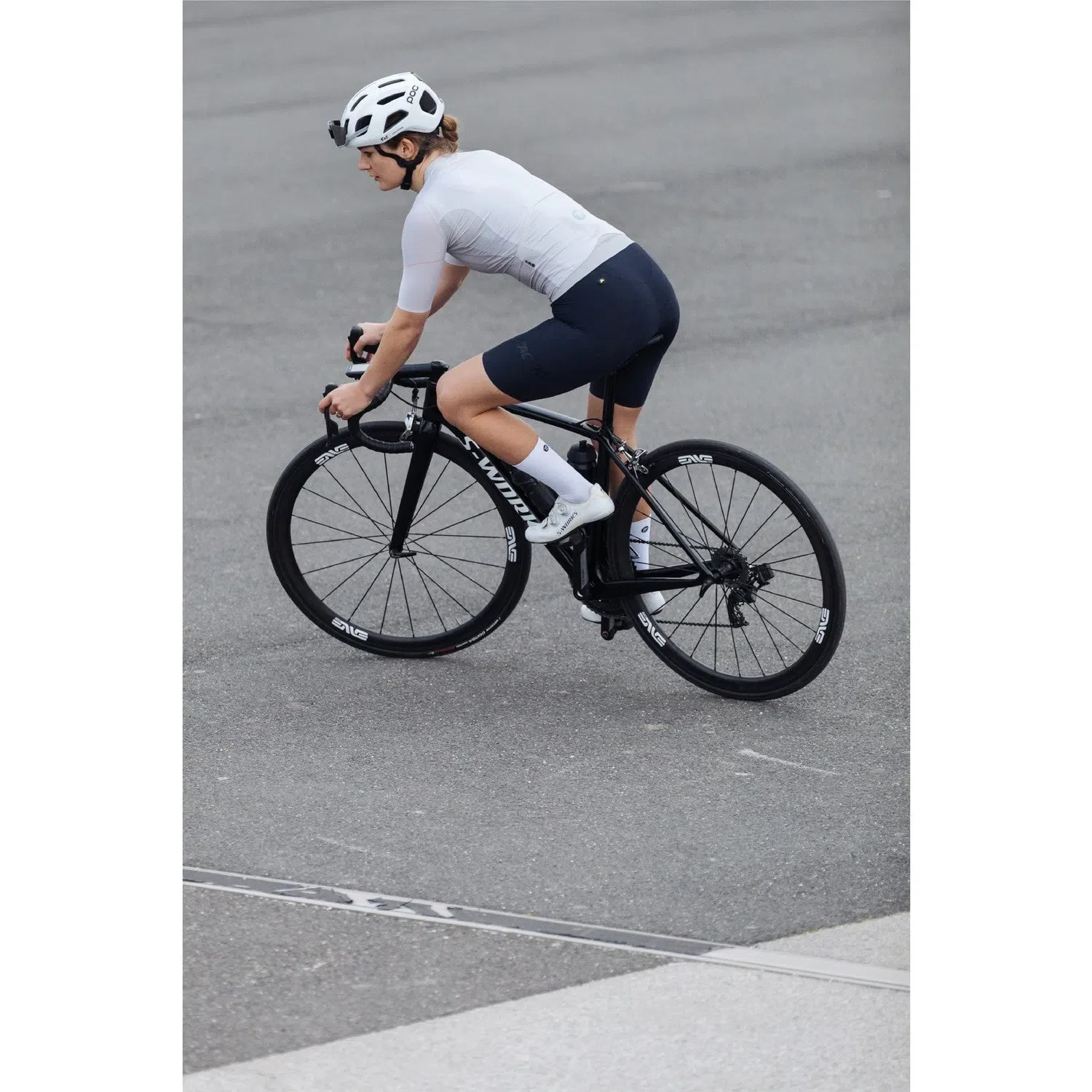 TACTIC Pure Women Bib Shorts - Navy - Image 4