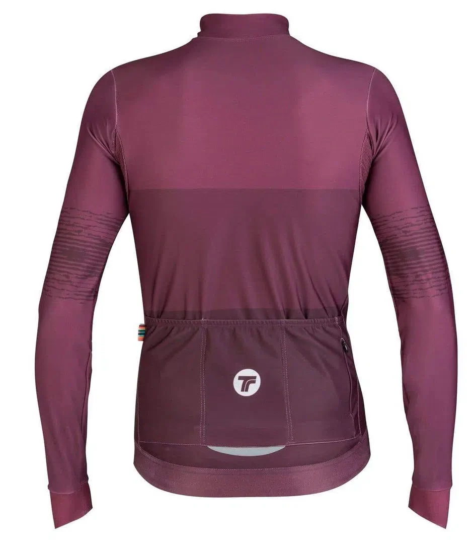 TACTIC Hard Day Long Sleeve Jersey - Berry archived - Image 2