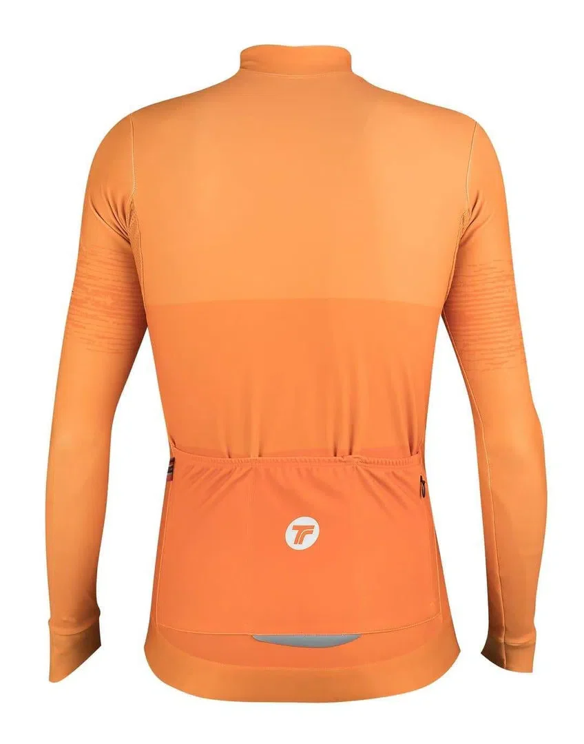 TACTIC Hard Day Long Sleeve Jersey - Pumpkin archived - Image 2