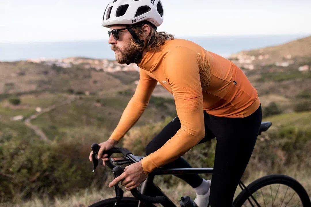 TACTIC Hard Day Long Sleeve Jersey - Pumpkin archived - Image 3