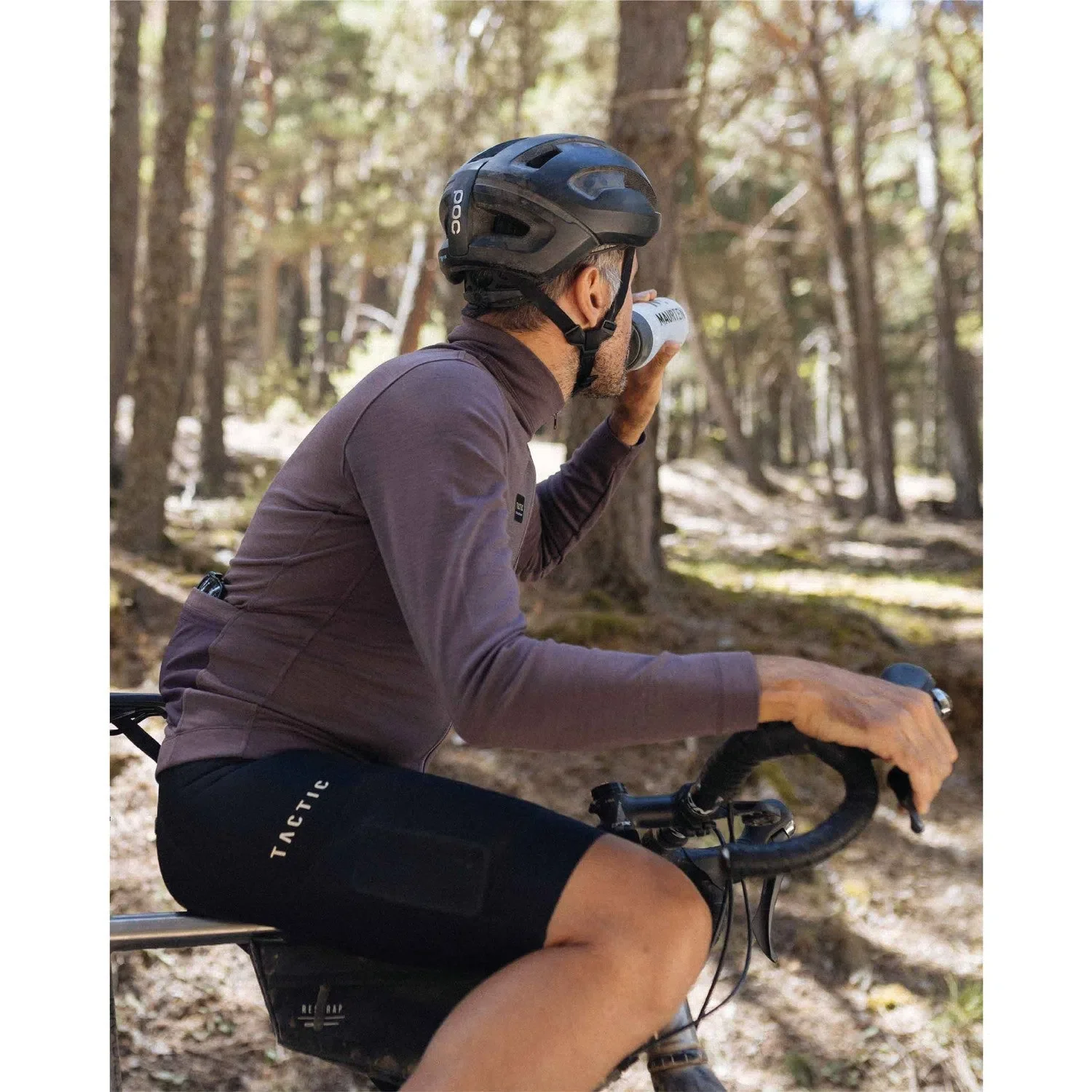 TACTIC Nomad Long Sleeve Jersey - Purple - Image 3