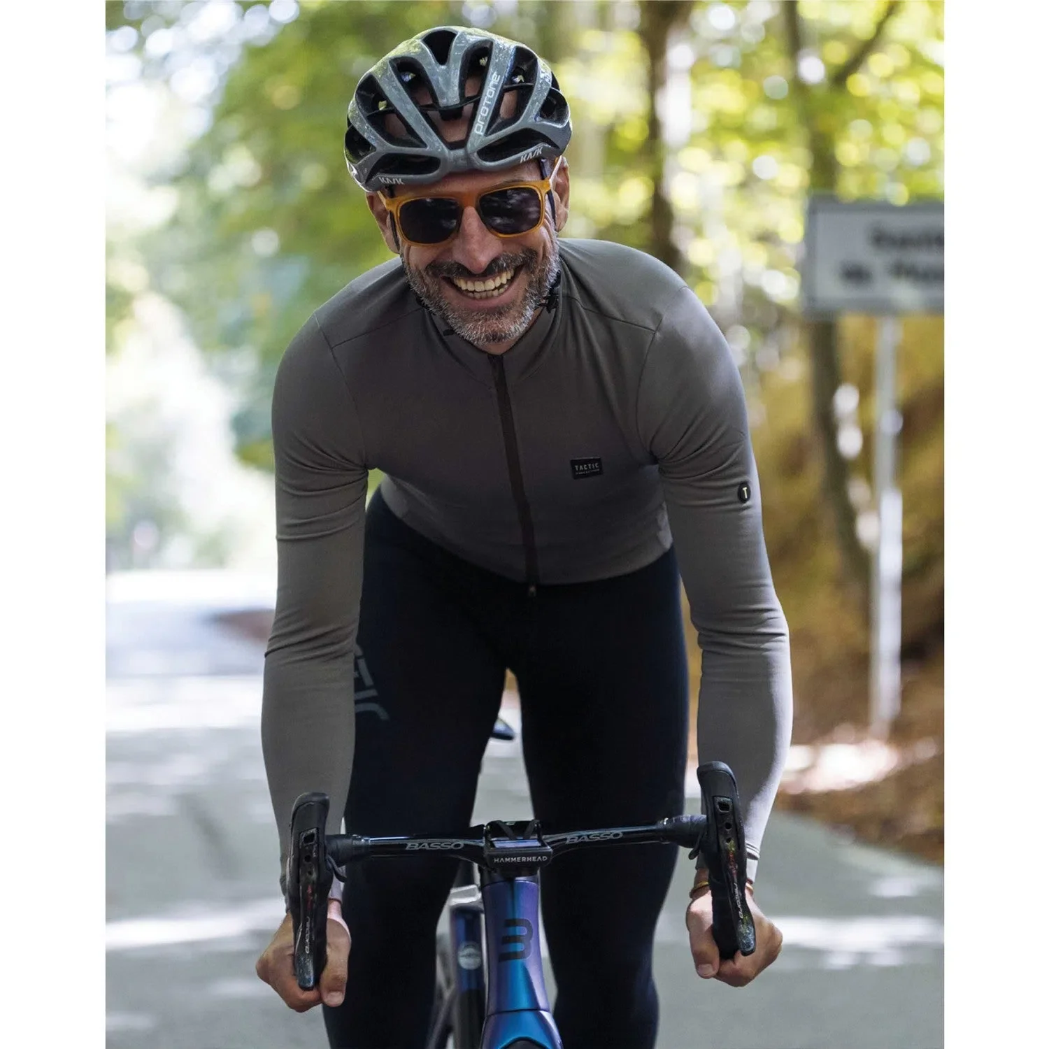 TACTIC Origin Long Sleeve Jersey - Brown - Image 5