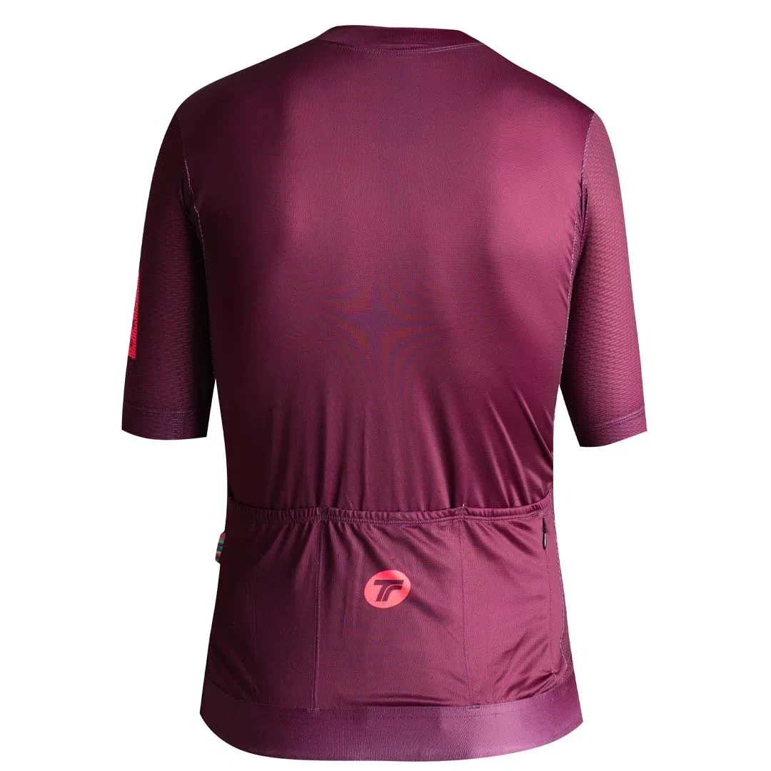 TACTIC Short Sleeve Jersey - Burgundy - Image 2
