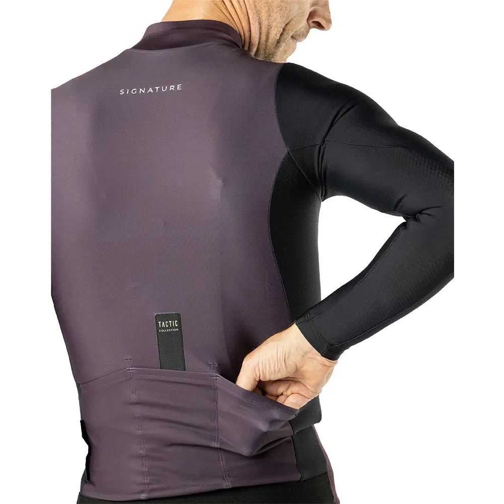 TACTIC Signature Long Sleeve Jersey - Purple - Image 4