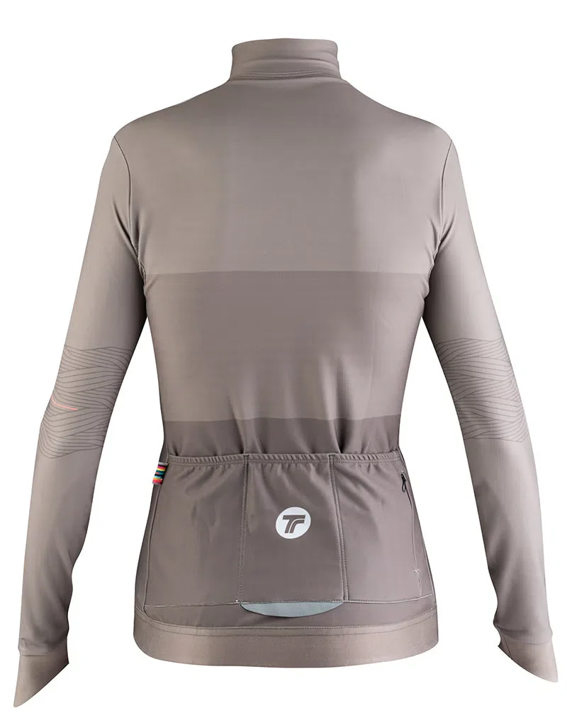 TACTIC Hard Day Long Sleeve Women Jersey - Rock archived - Image 4
