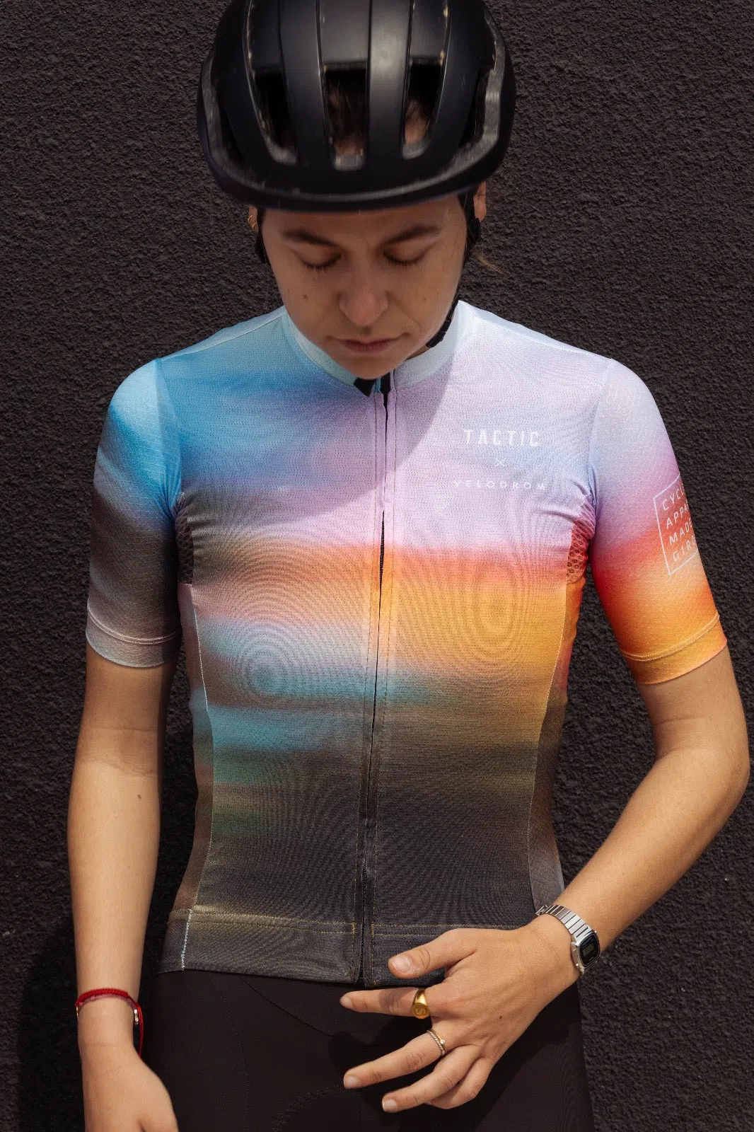 TACTIC x Velodrom Colab Temps de Flors Women Jersey - Temps de Flors - Image 3