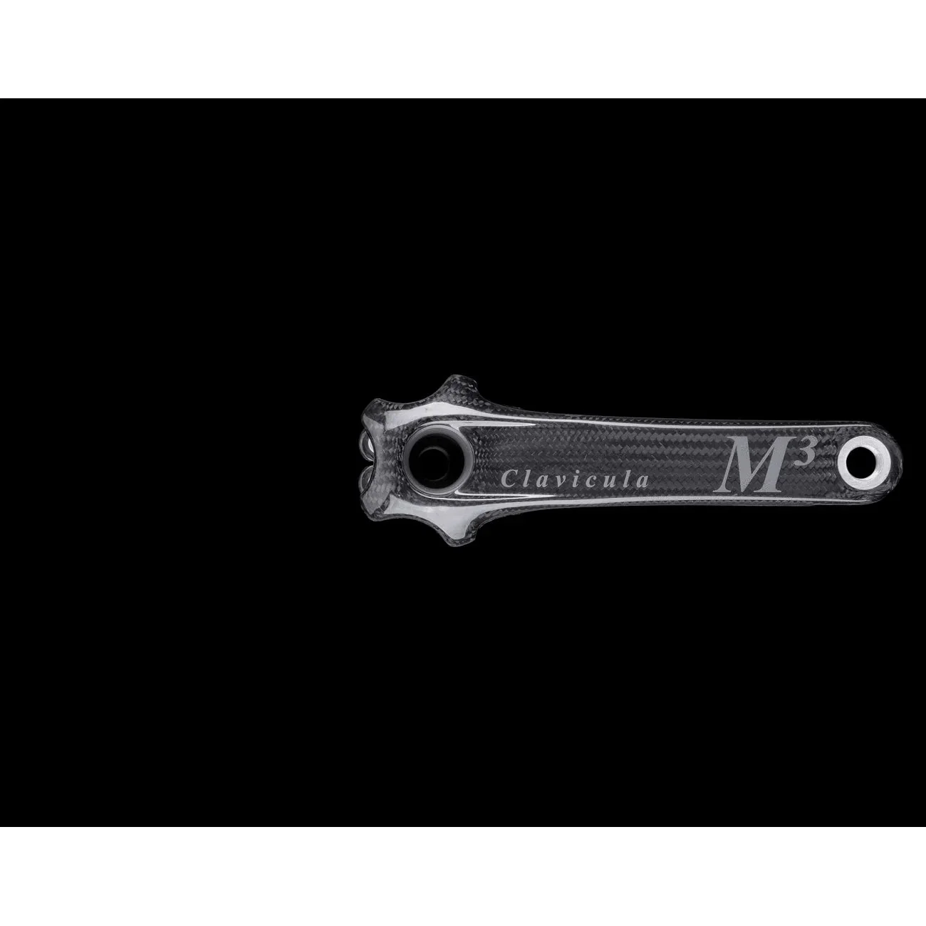 THM Crankset Clavicula M3 Road Glossy - Black Red - Image 3