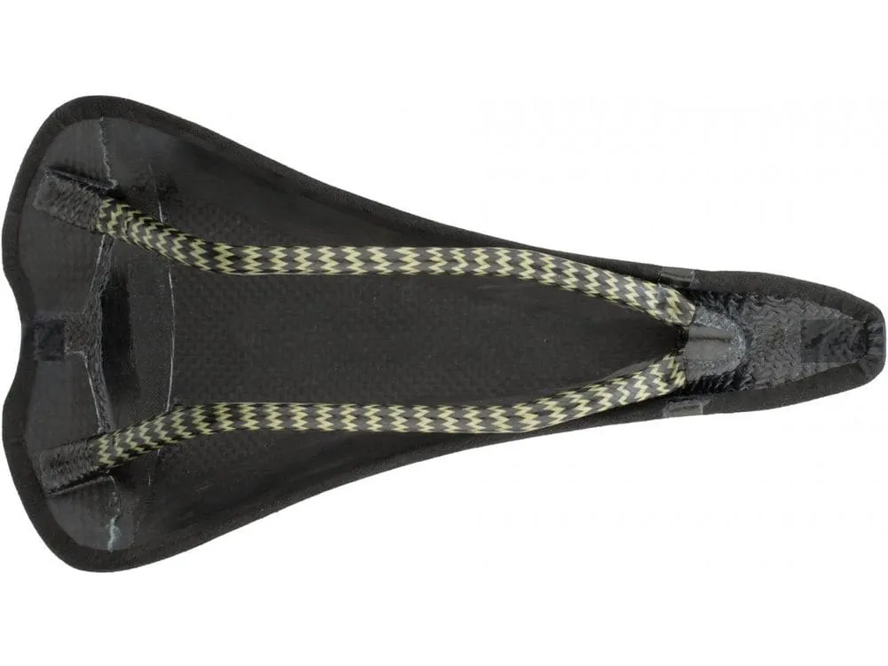 TUNE SPEEDNEEDLE Carbon Saddle Alcantara 8X10MM - BLACK (MAX RIDER WEIGHT OF 90KG) - Image 2
