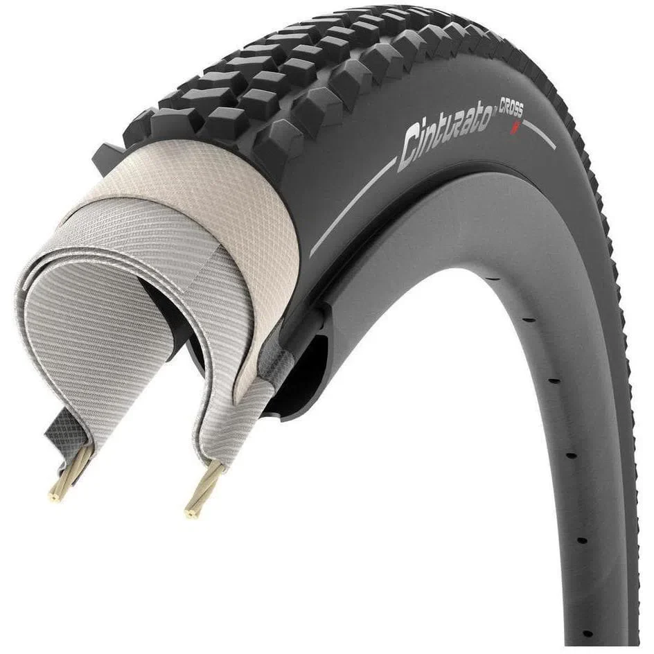 PIRELLI Gravel Tyres Cinturato Cross H 700x33 - Black - Image 3