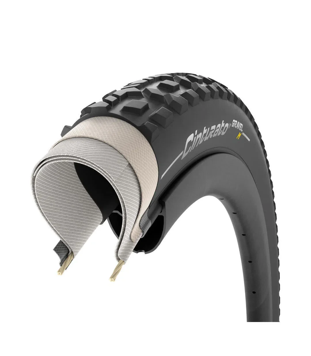 PIRELLI Gravel Tyre Cinturato Gravel M Mixed Terrain - Black - Image 5