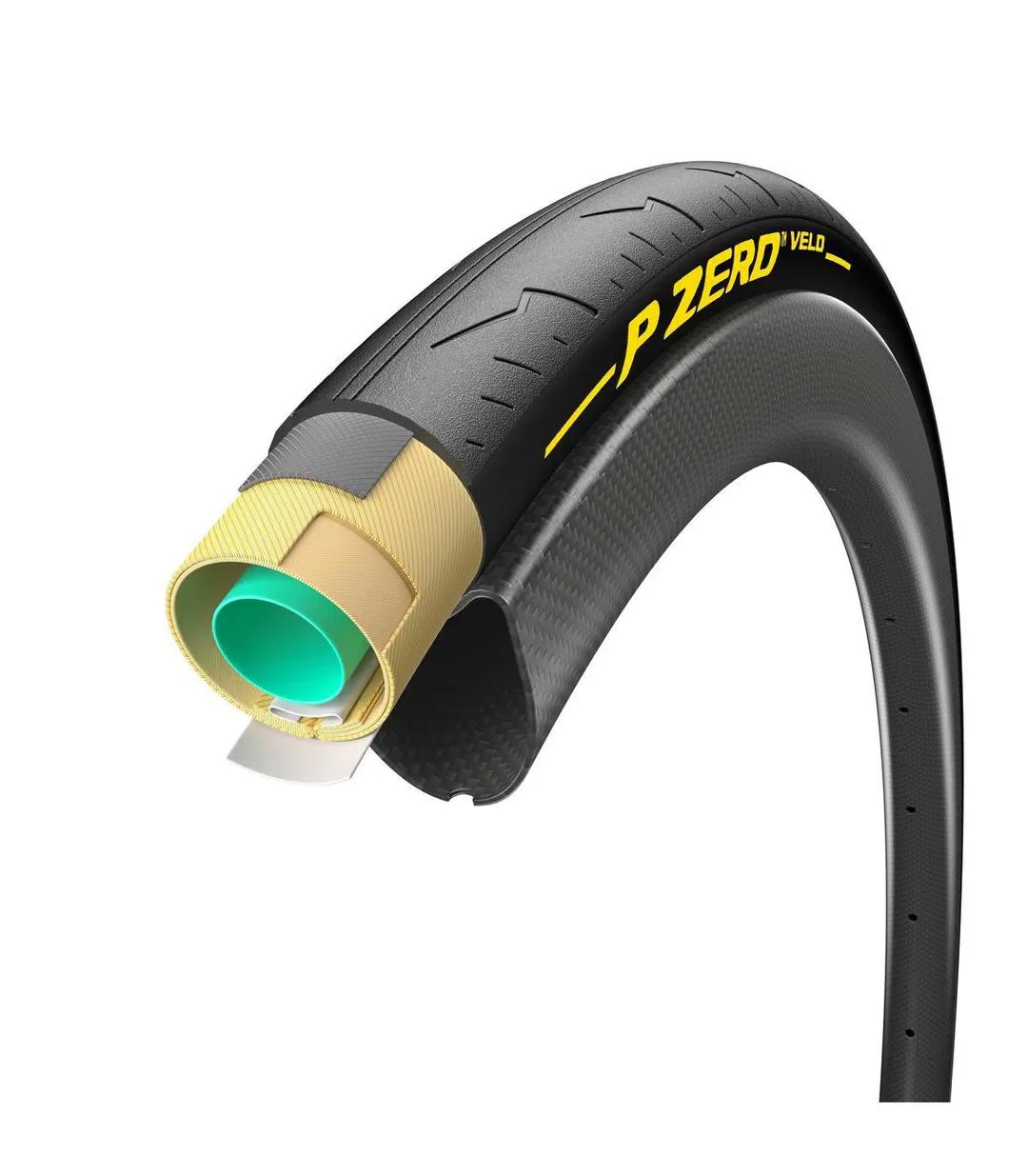 PIRELLI Road Tyre PZero TLR - Tubeless Ready Black/Yellow Accents - Image 5