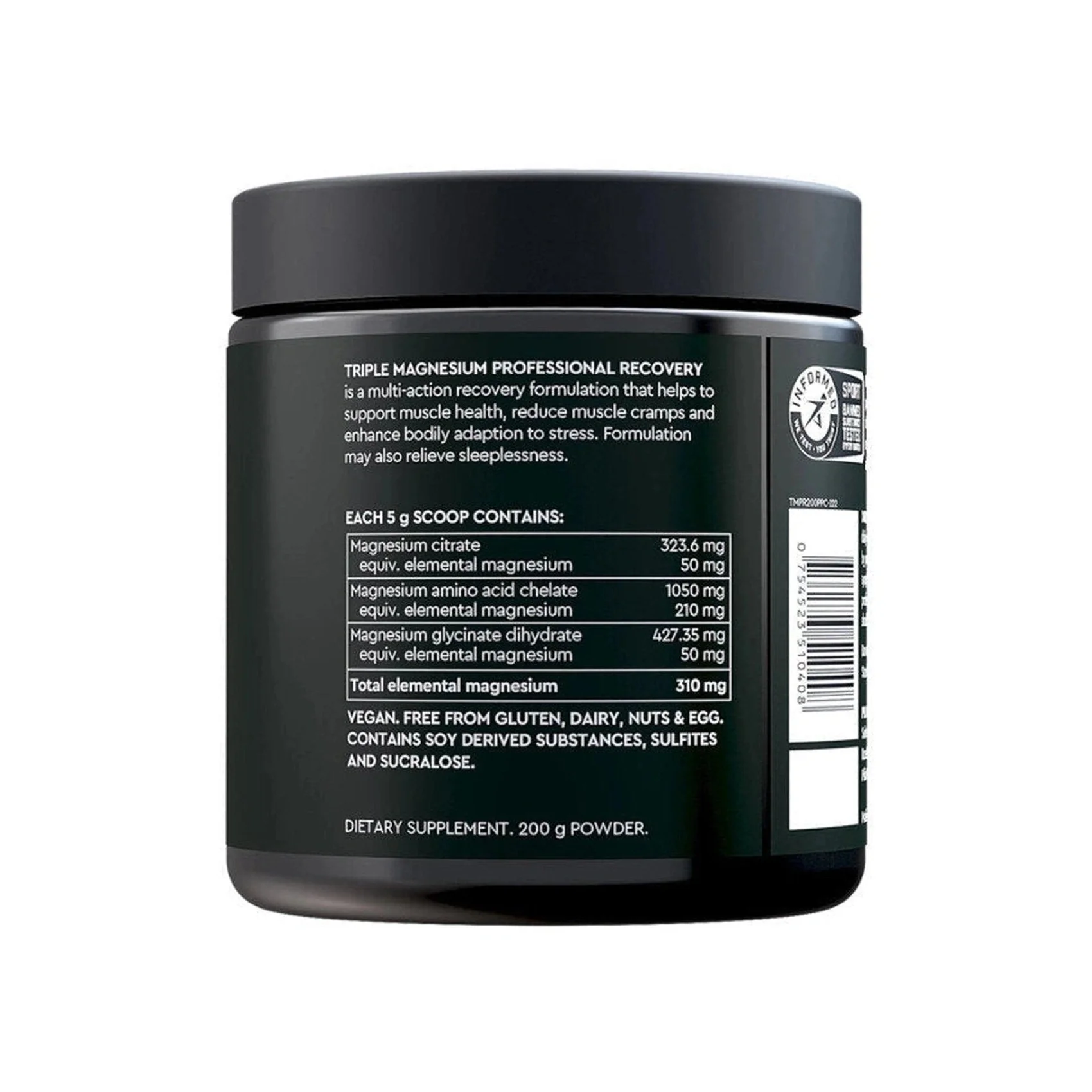 PILLAR PERFORMANCE Triple Magnesium Professional Recovery - Pineaple/Coconut - Image 2