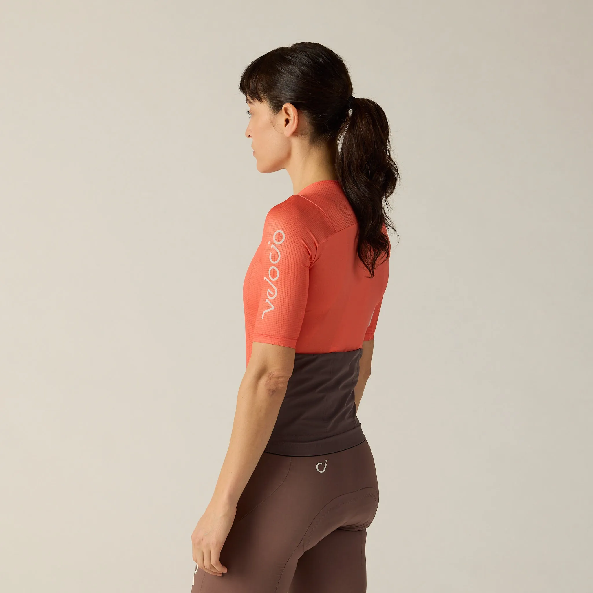 VELOCIO Concept Women Jersey - Persimmon - Image 2