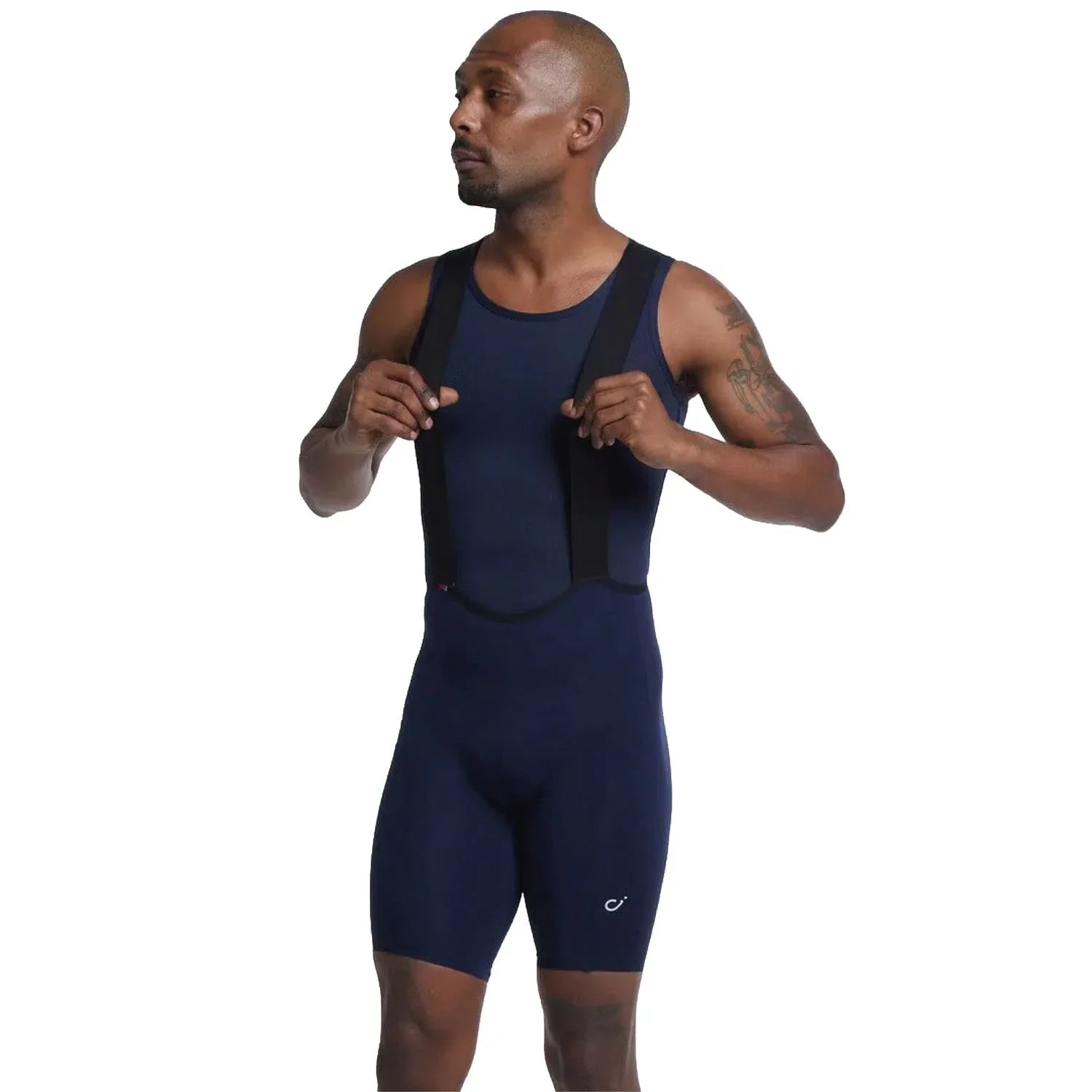 VELOCIO Signature Bib Shorts - Navy - Image 3