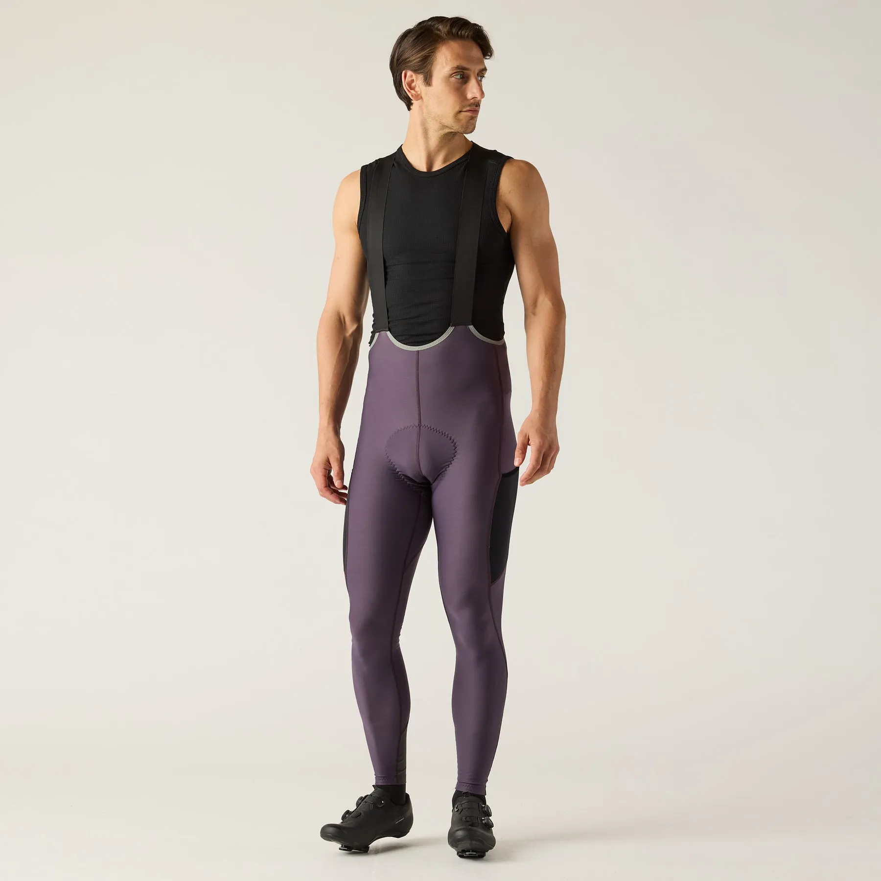 VELOCIO Luxe Thermal Bib Tights - Nightshade