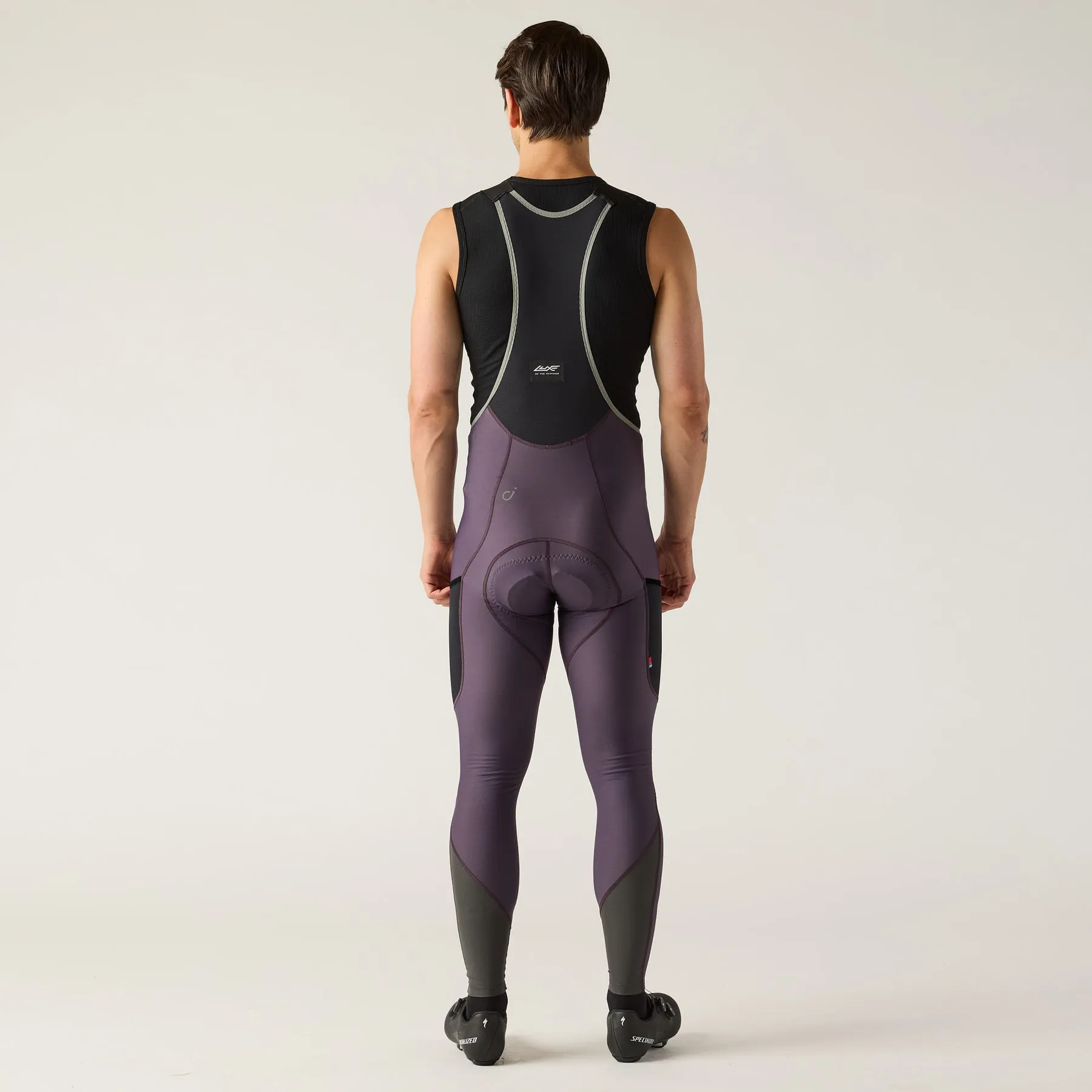 VELOCIO Luxe Thermal Bib Tights - Nightshade - Image 3