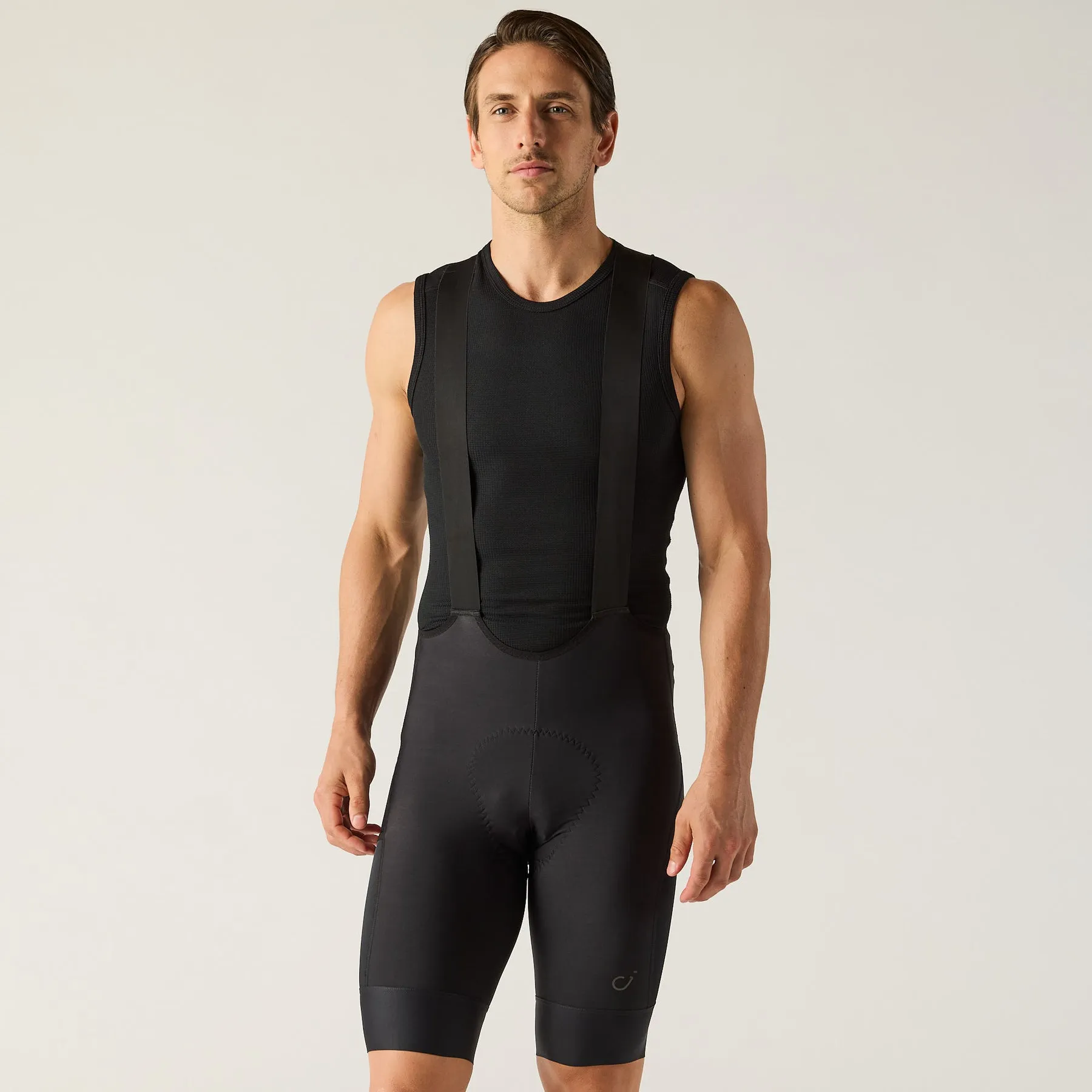 VELOCIO Luxe Thermal Cargo Bib Shorts - Black - Image 3