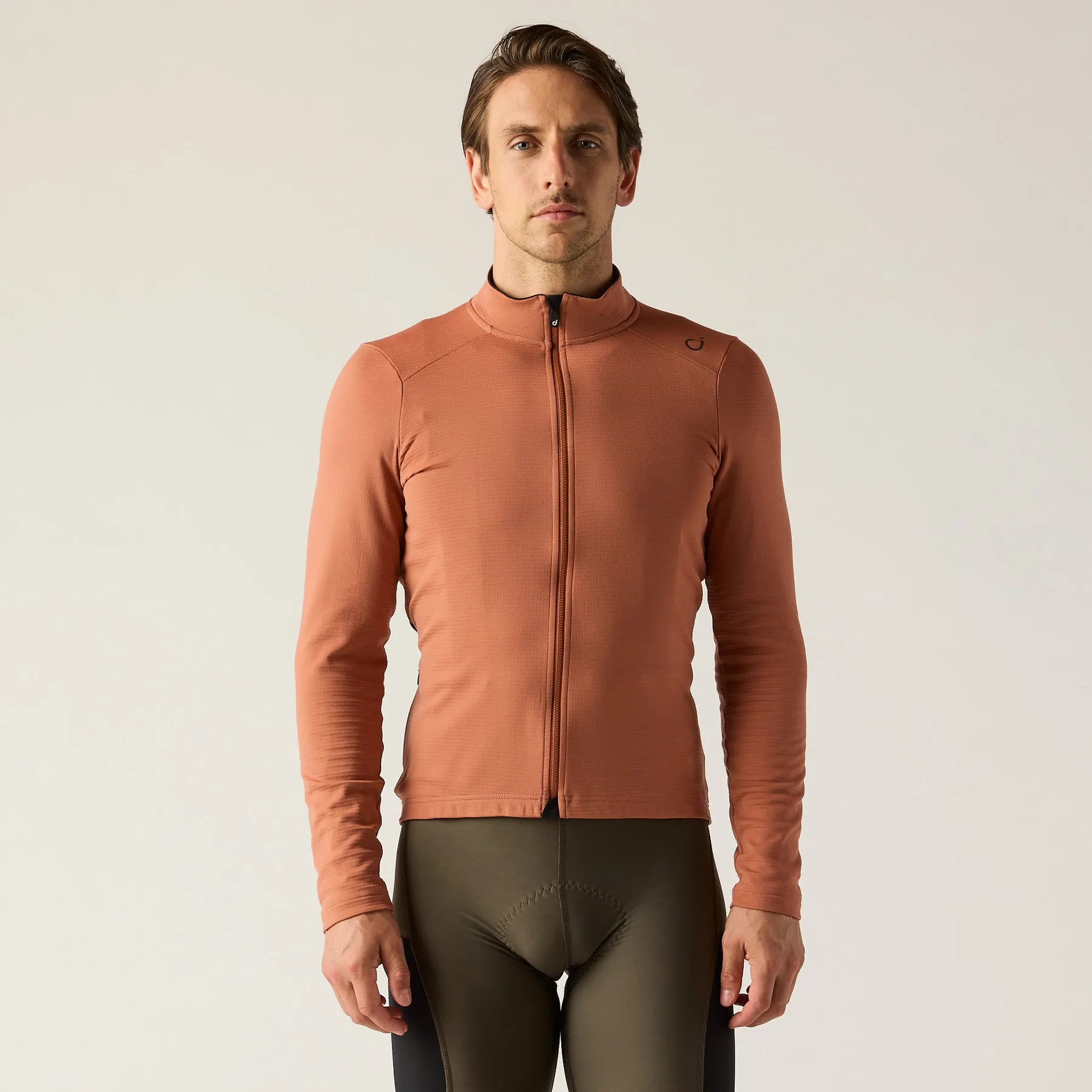 VELOCIO Luxe Thermal Long Sleeve - Copper Brown - Image 3